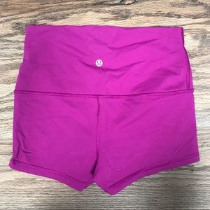 LULULEMON HIGH RISE SHORTS SIZE 6